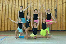 RheinM GymTa und Landesentscheid DTB Dance 2016, Vorführung Minis, TV Kupferdreh