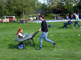 WKT 2017, Schubkarrenwettlauf